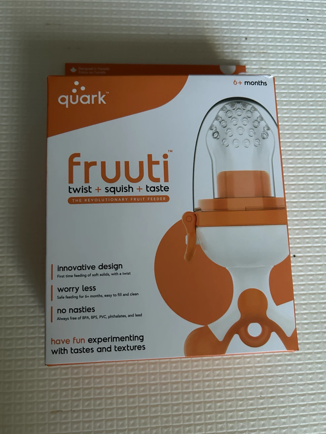 BNIB Baby Fruit/Soft Food Feeder
