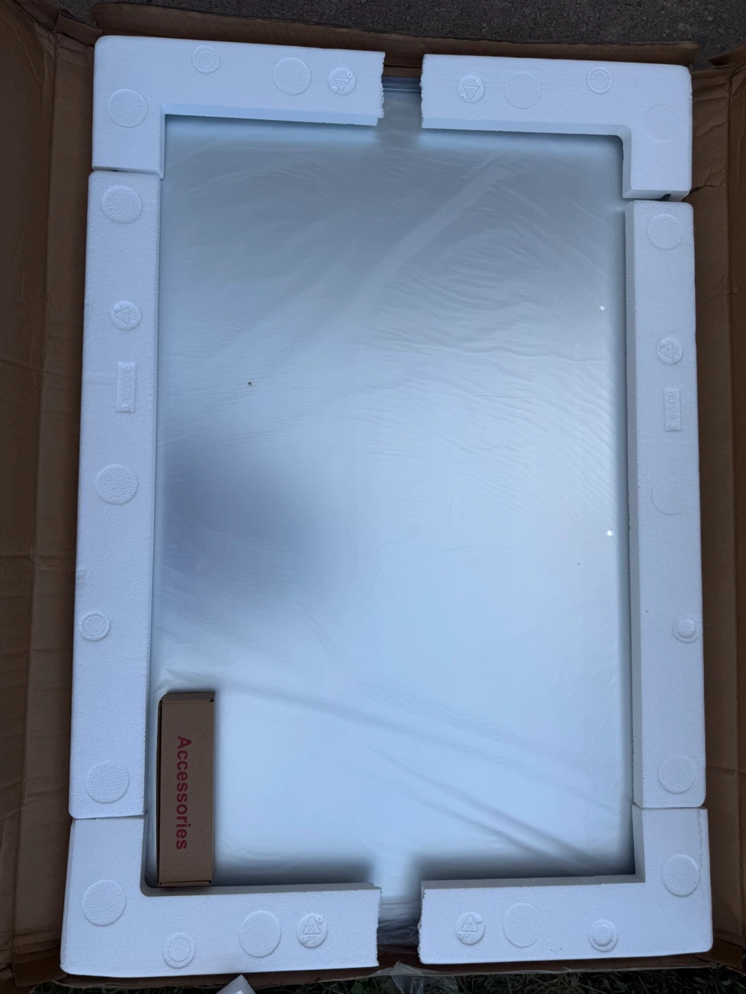 NH LOAO Black Metal Framed Bathroom Mirror 24” * 36” - photo 2