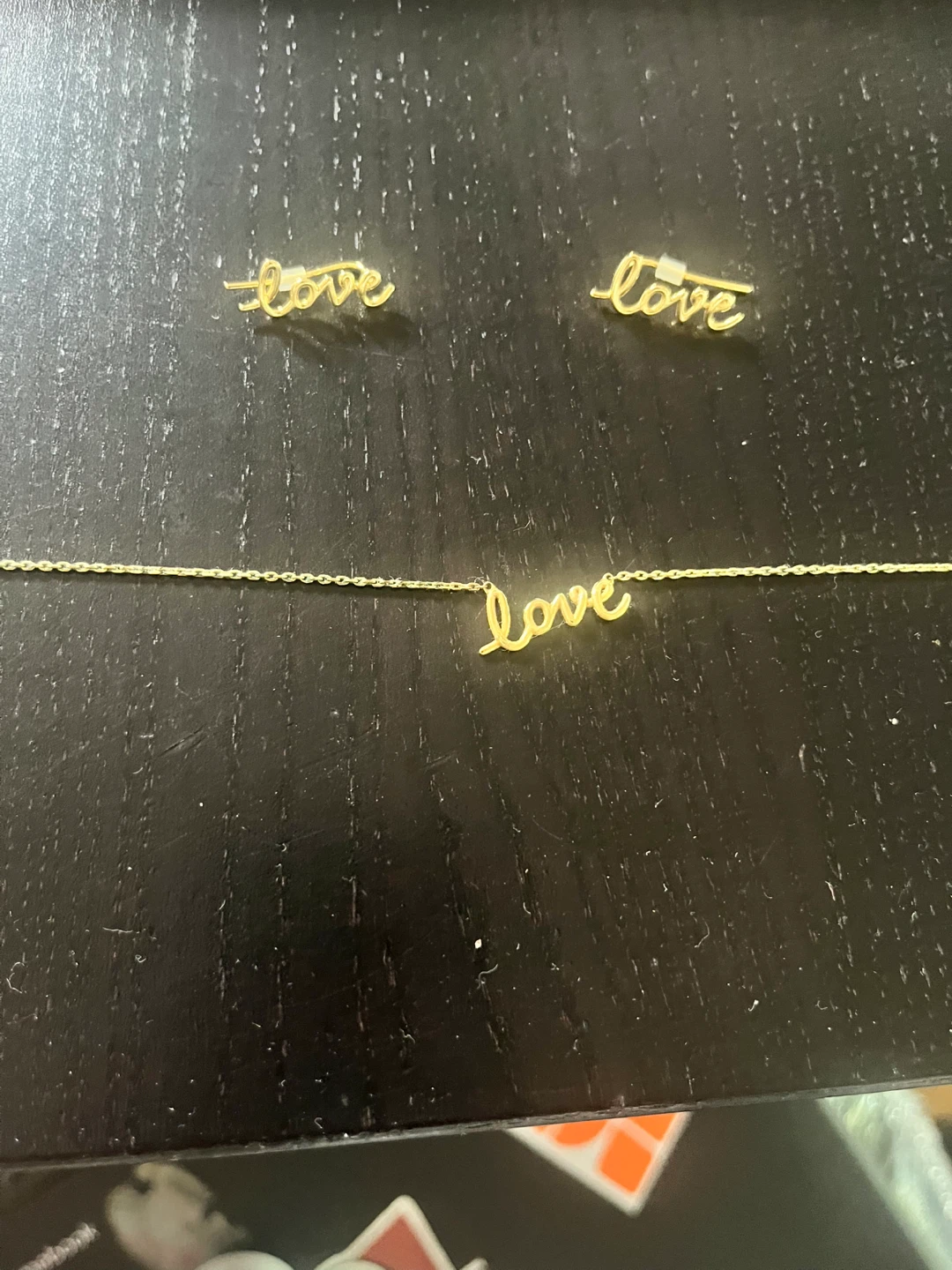 Kate Spade earrings and necklace set