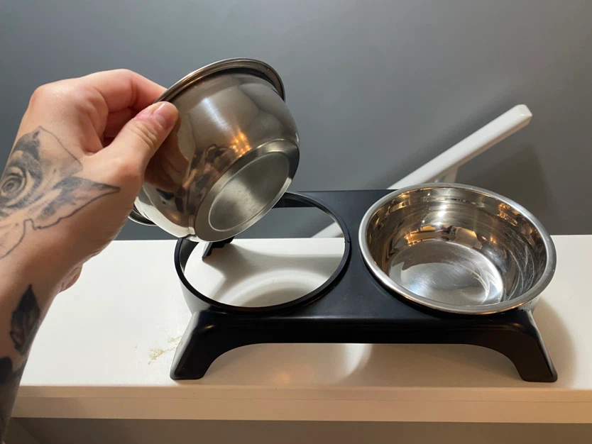 Stainless Steel Pet Bowls with Stand
