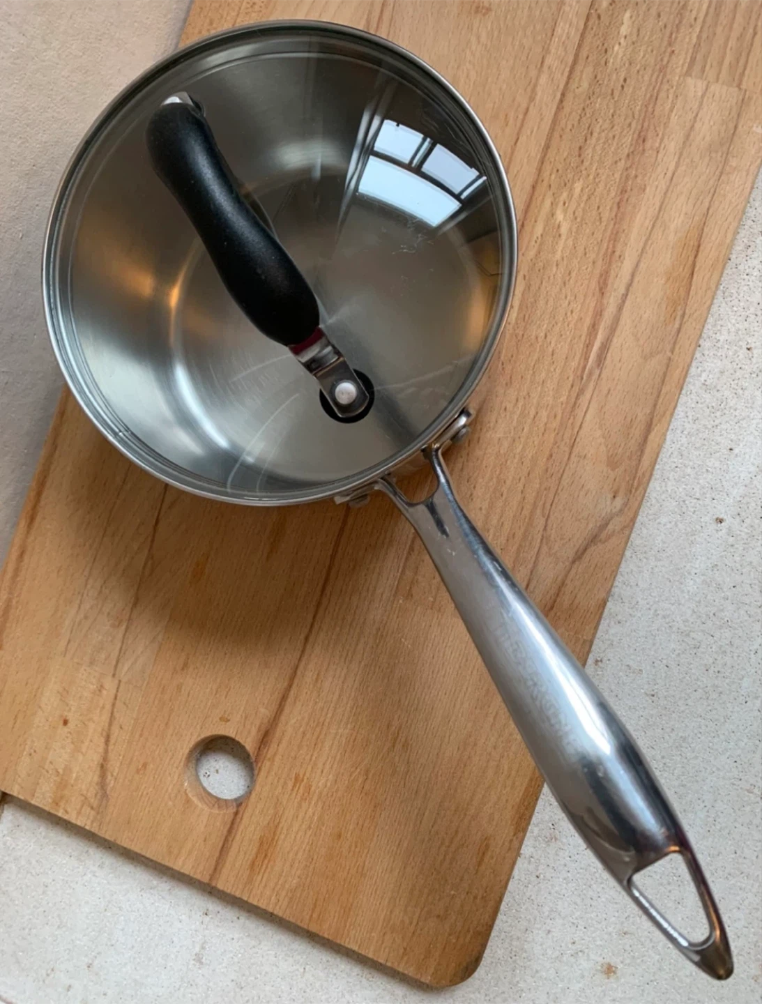 Stainless Steel Saucepan with Lid-Bergner - photo 4