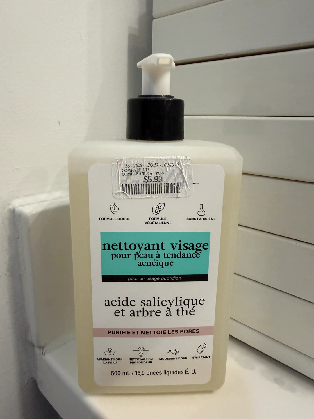 Nettoyant Visage pour Peau à Tendance Acnéique