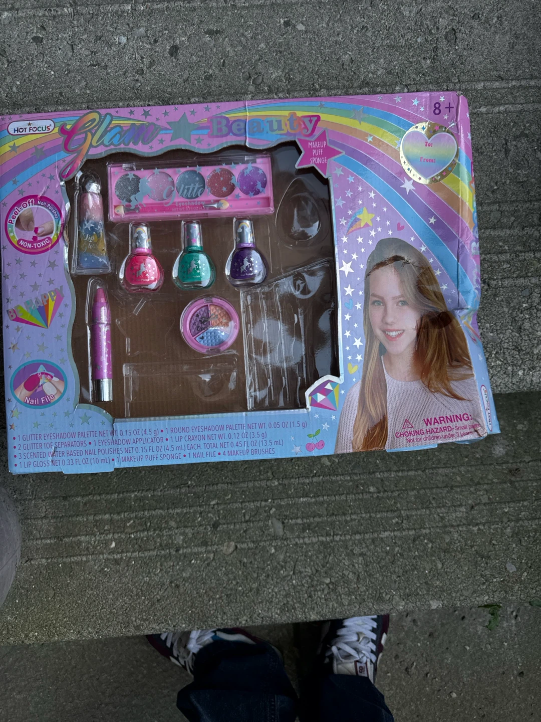 Hot Focus Glam Beauty Makeup Set