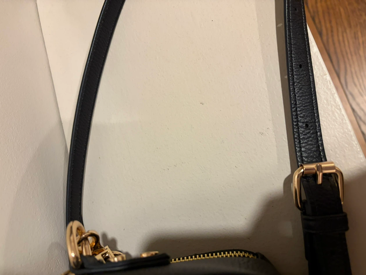 Poppy & Peonies Black Crossbody Bag - photo 4
