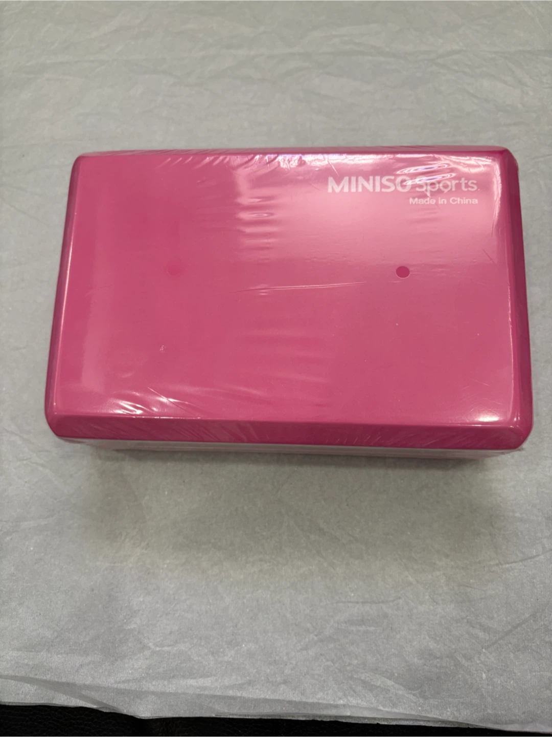 New MINISO Sports Pink Yoga Block