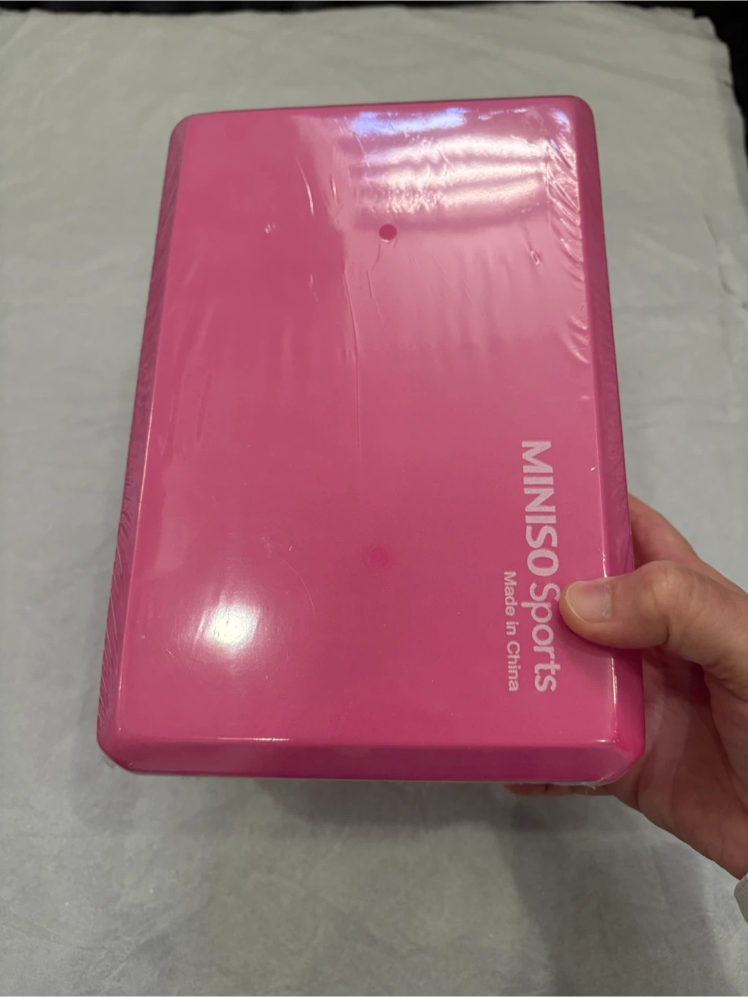 New MINISO Sports Pink Yoga Block - photo 4