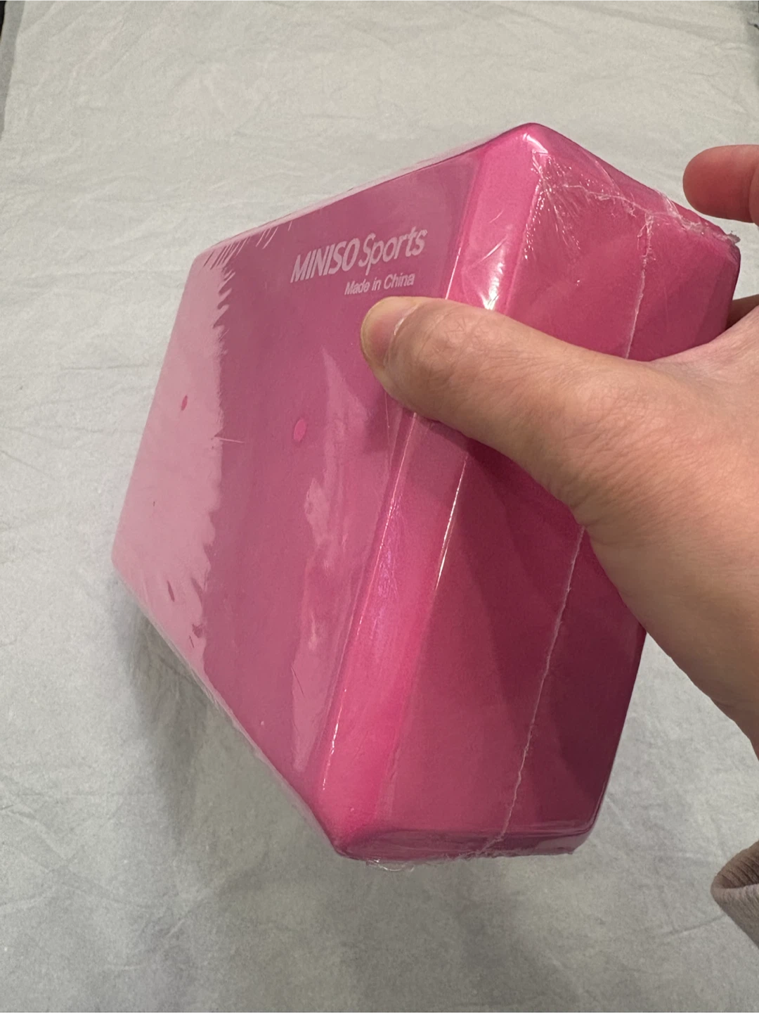 New MINISO Sports Pink Yoga Block - photo 5