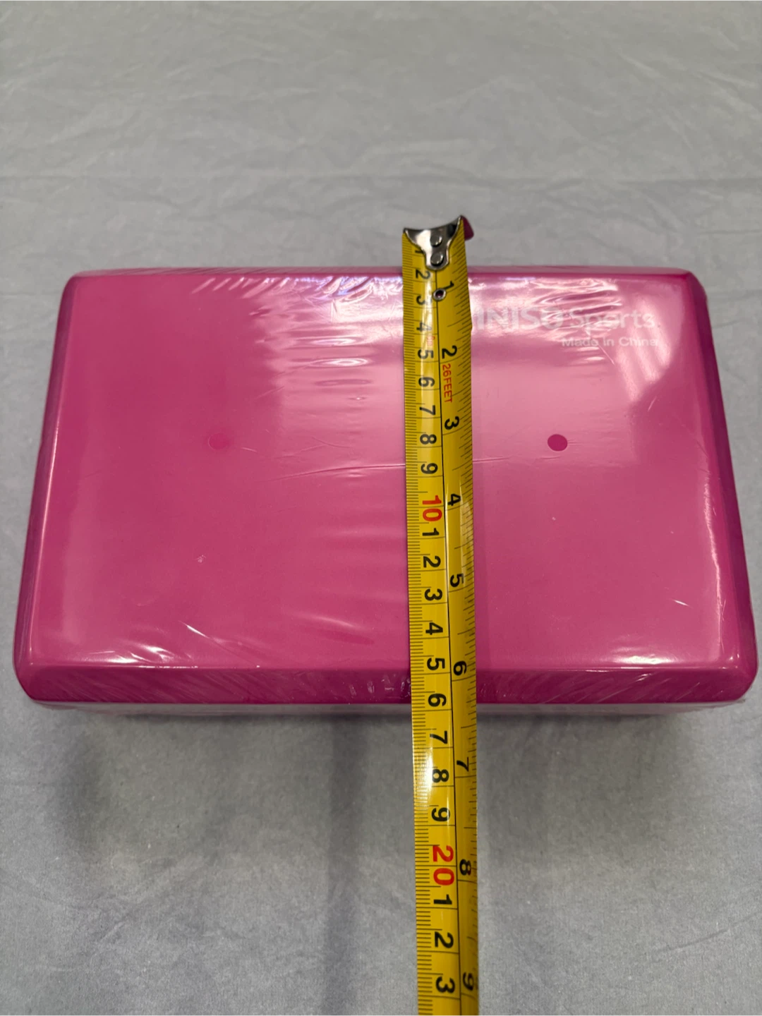 New MINISO Sports Pink Yoga Block - photo 4