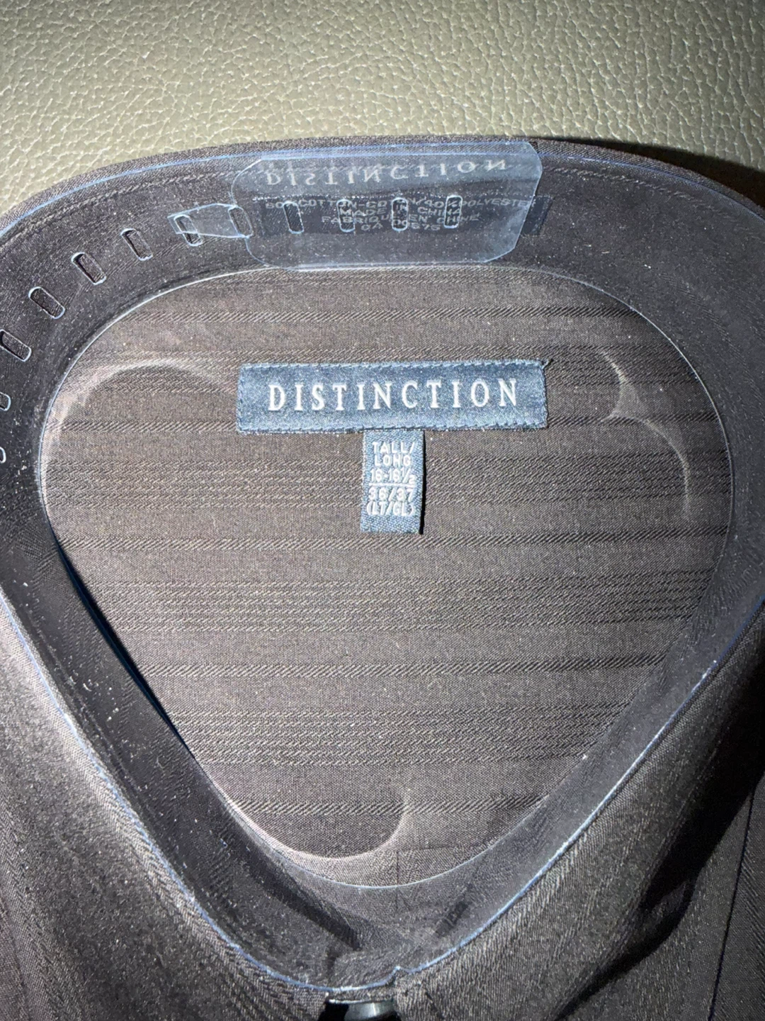 Distinction Men's Dress Shirt - Black - photo 2