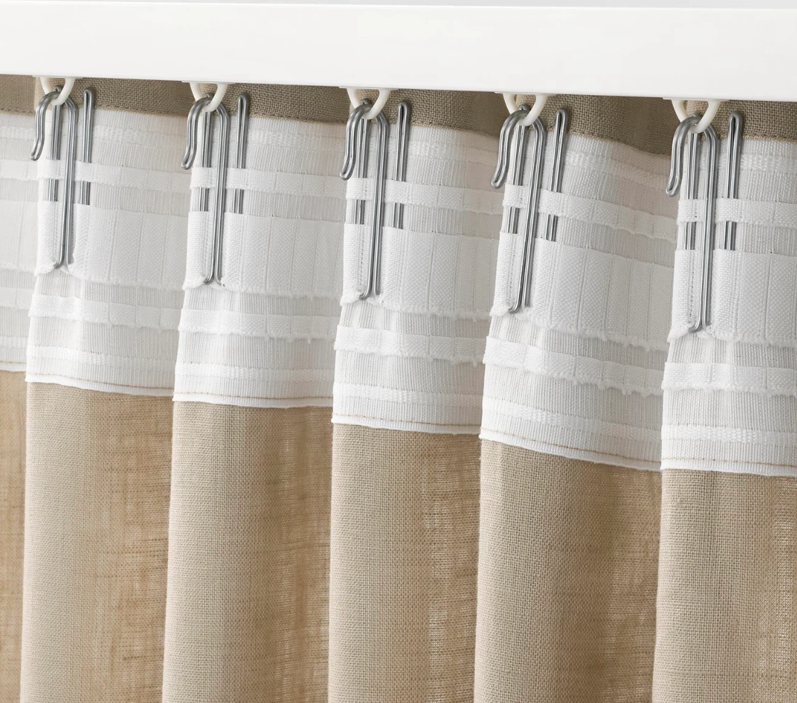 Sheer Curtains + Hooks - photo 3