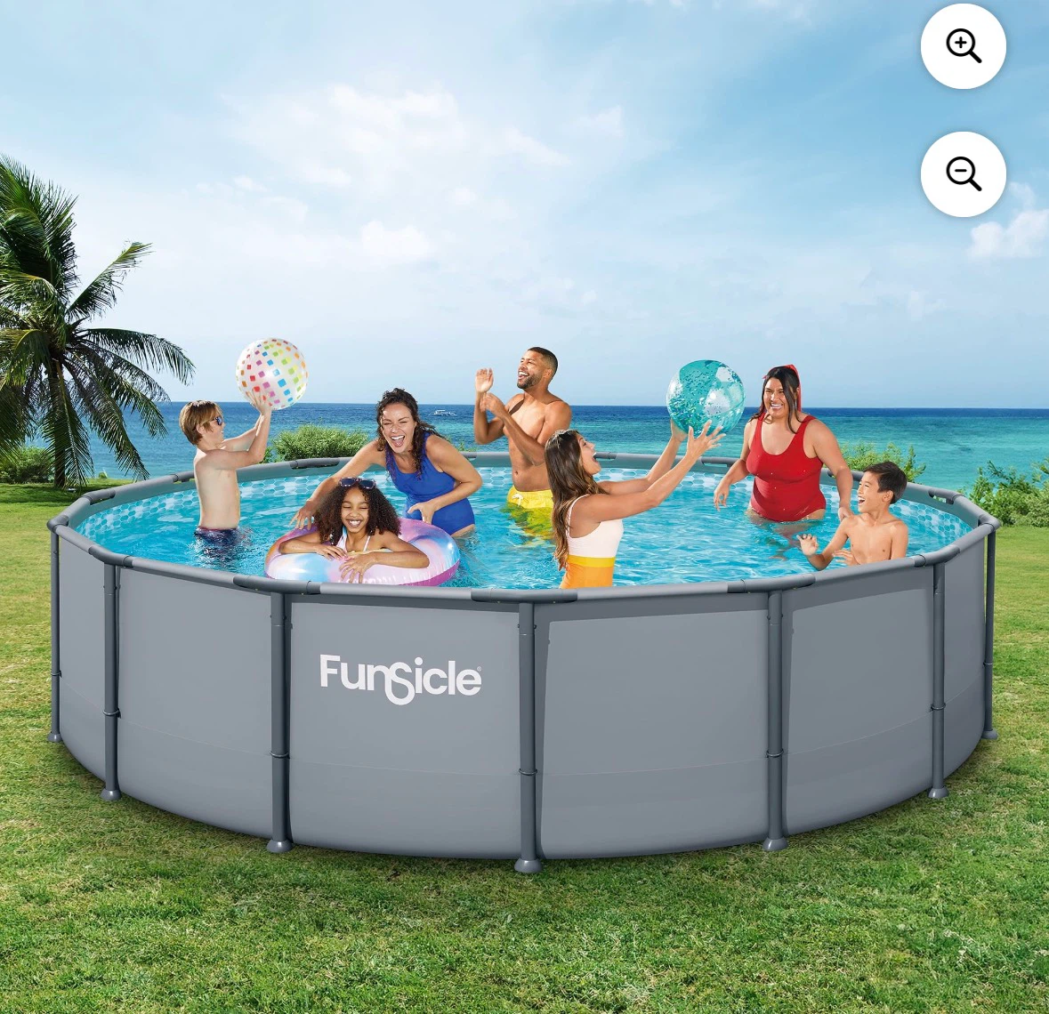 Funsicle Oasis Pool Set