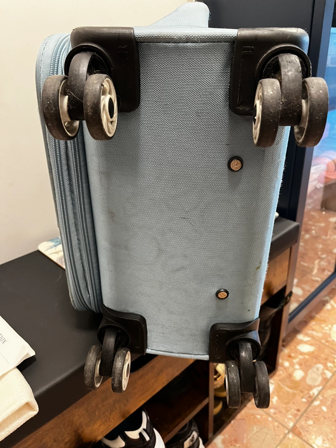 IT Luggage Light Blue Carry-On Spinner Suitcase - photo 2