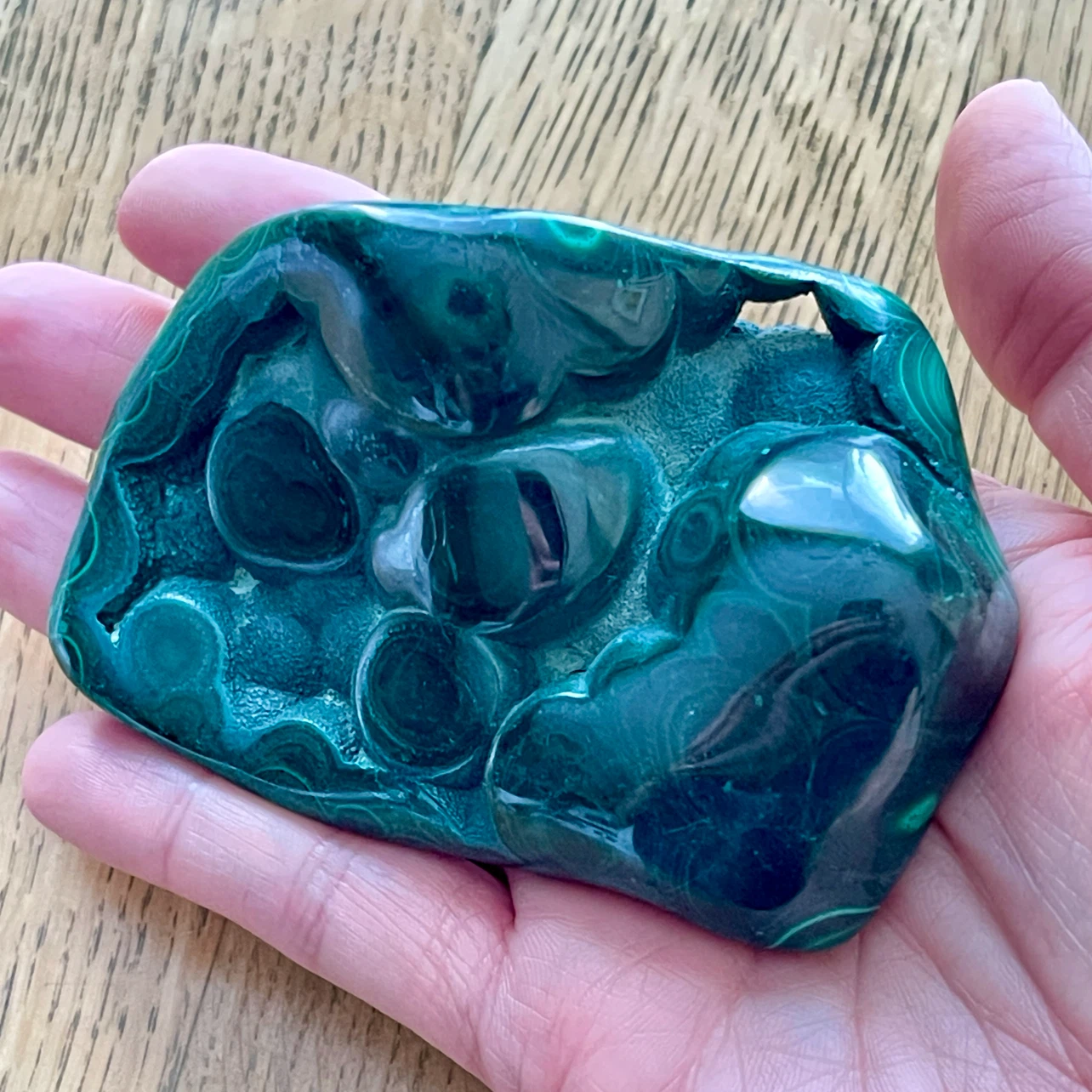 Natural Malachite specimen - Transformation & Connection - photo 2
