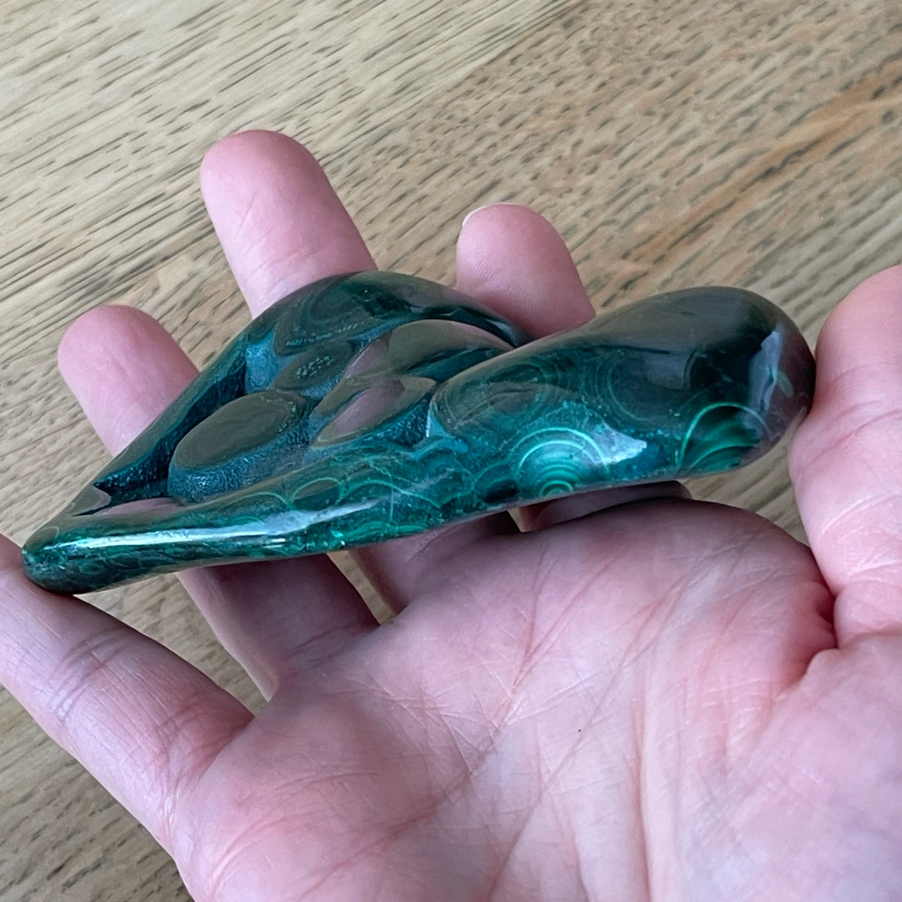 Natural Malachite specimen - Transformation & Connection - photo 3