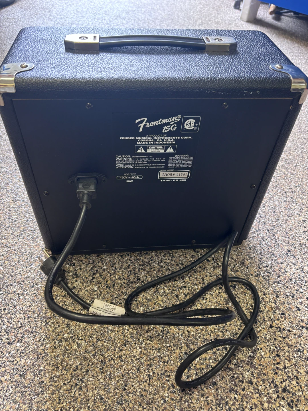 Fender Frontman 15G Guitar Amp - photo 2