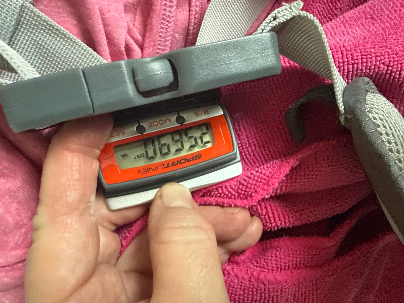 Sportline Pedometer Fitness Belt Bag - photo 5