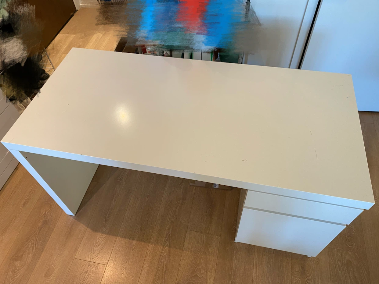 IKEA MALM Desk - White - photo 3