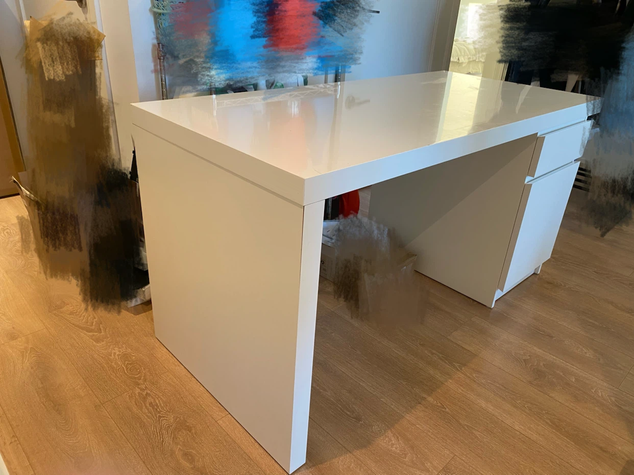 IKEA MALM Desk - White - photo 4
