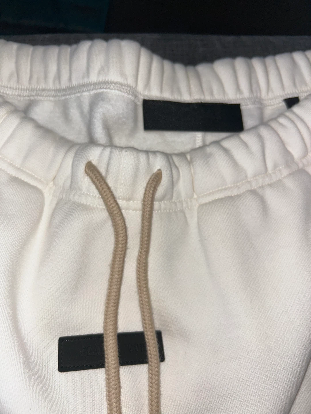 Essentials Fear of God Cream Hoodie and Sweatpants Set