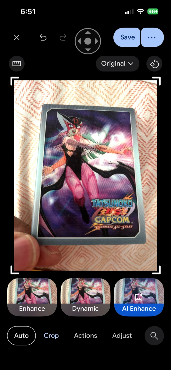 Tatsunoko vs Capcom Ultimate All-Stars Card