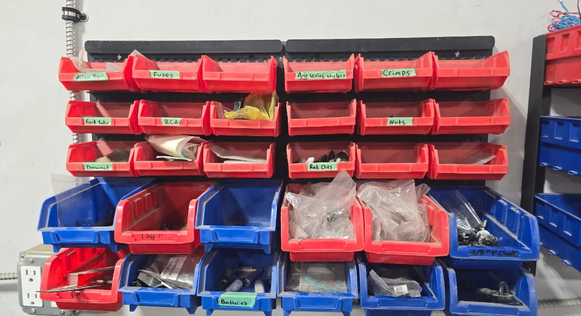 Wall-Mount Parts Organizer Lot - photo 3