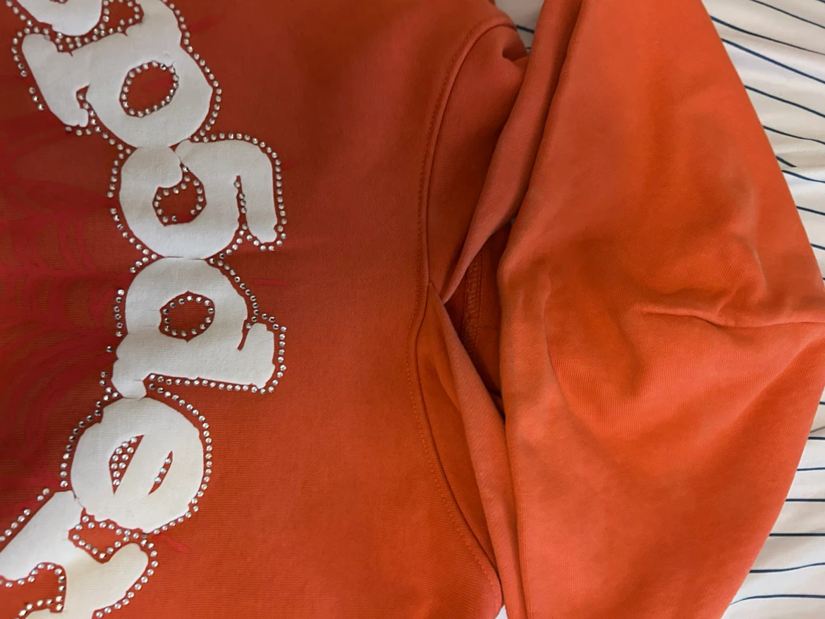 Orange Sp5der Hoodie - photo 3