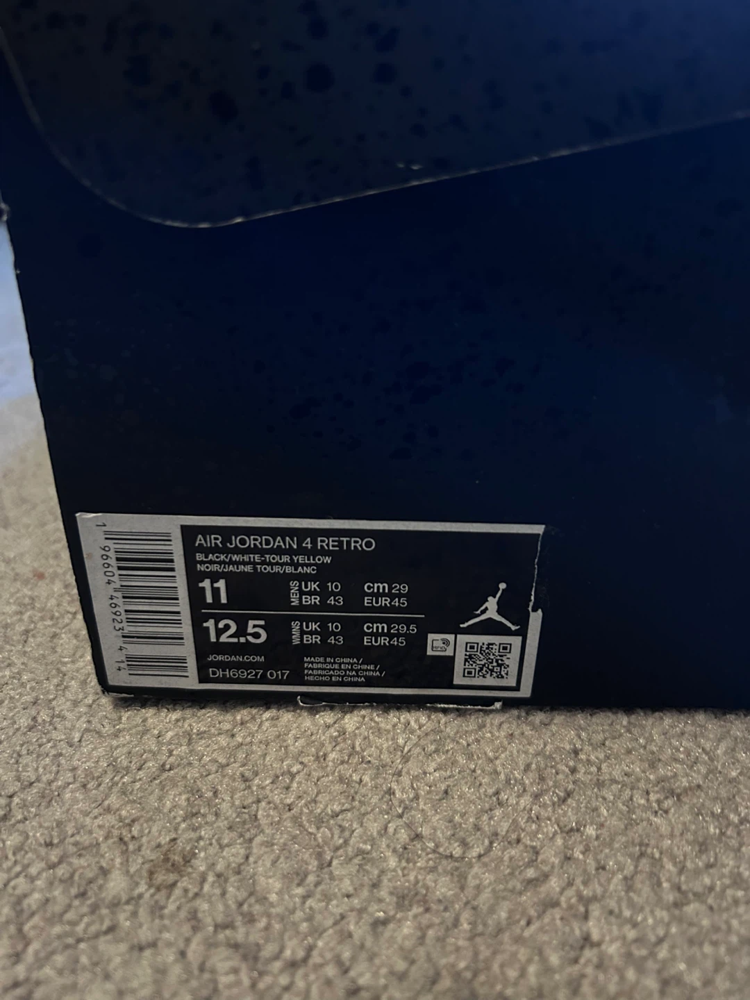 Air Jordan 4 yellow thunder - photo 2