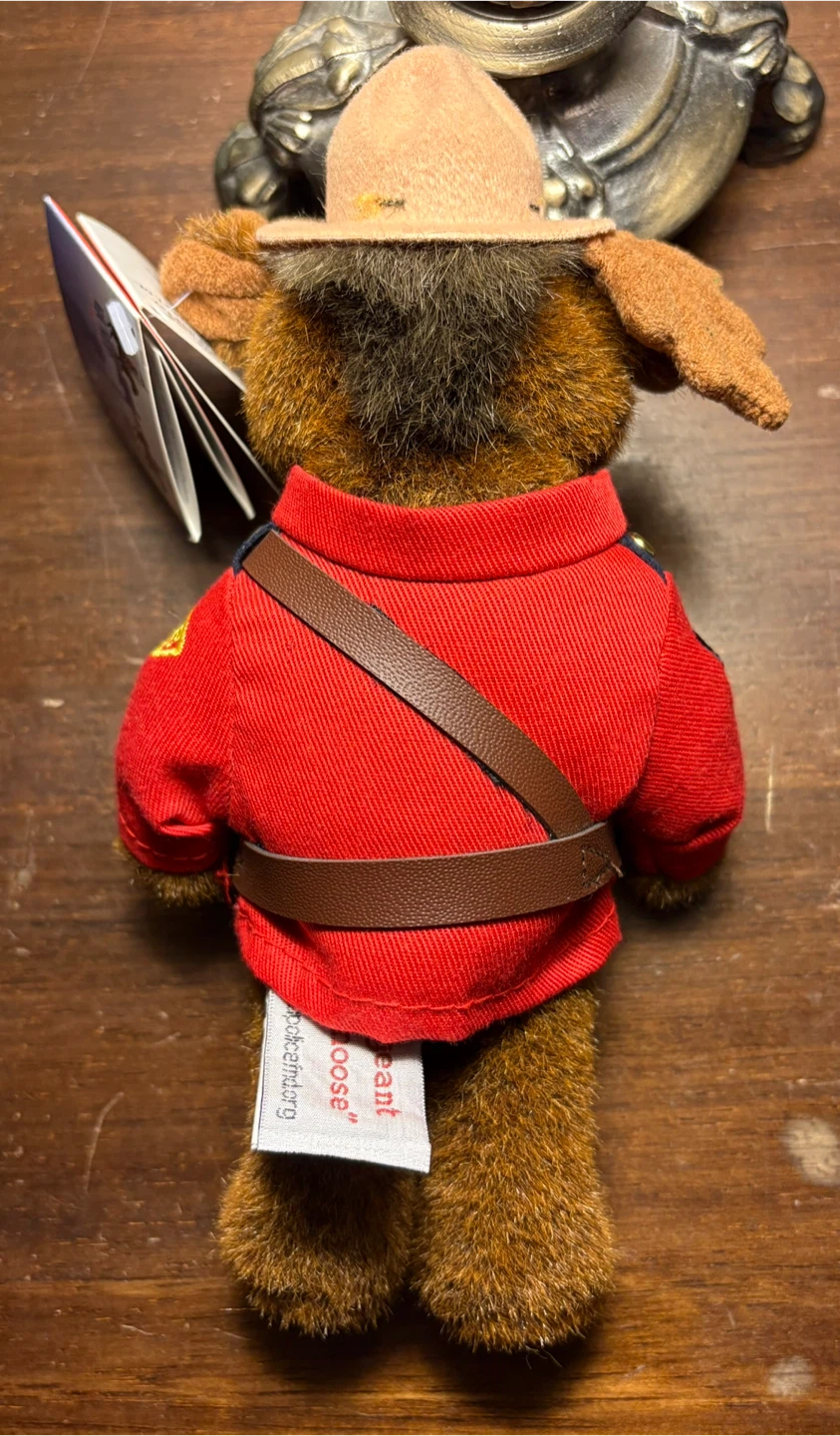 ✨✨Animal House Ltd. Plush Moose RCMP Stuffed Toy - photo 2