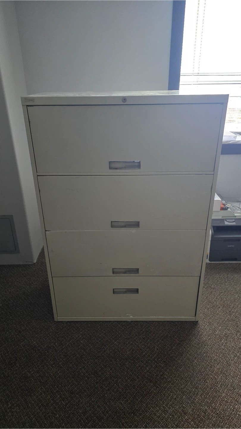 Heavy-Duty 4-Drawer Lateral Filing Cabinet – 36” sWide – $135 - photo 4
