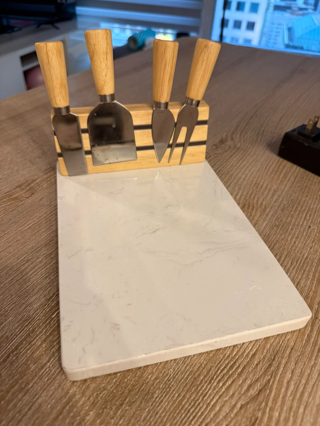 Cheese Board and Knife Set - photo 3