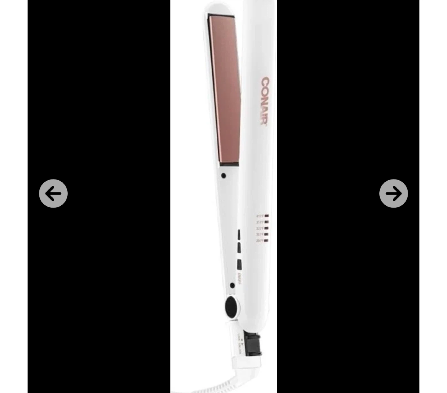 Conair Double Ceramic Flat Iron, 1" Plates - photo 5