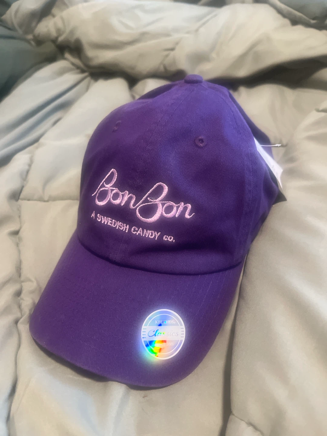 BonBon Purple Baseball Cap