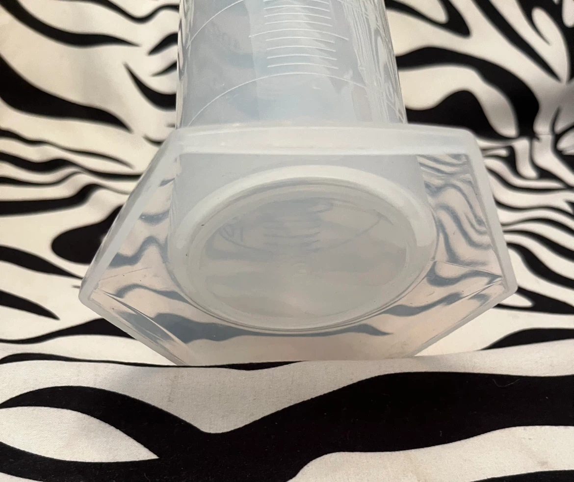 🧪 Set of 2 1000ml plastic graduated measuring cylinder 🧪 - photo 3