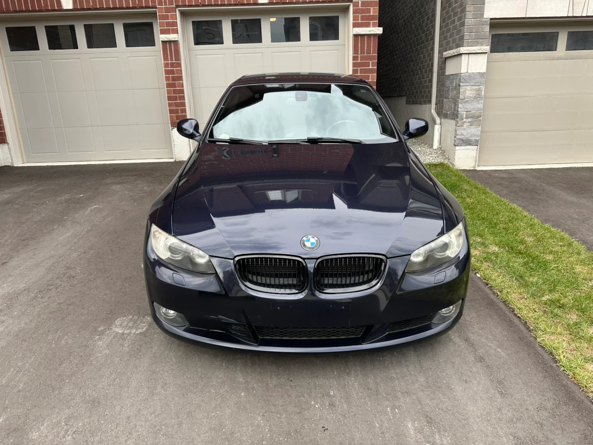 Dark Blue BMW 3 Series Convertible
