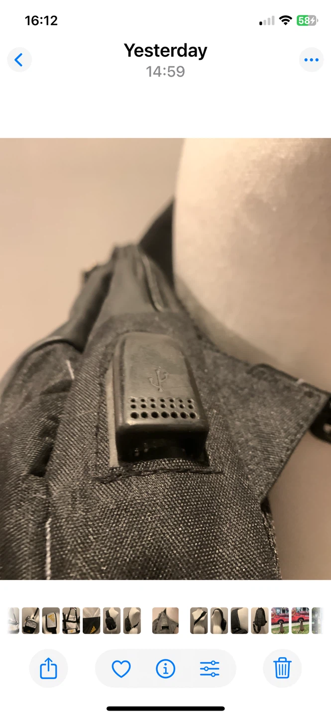 🚨 Students! Sling Bag w/USB Port & Anti Theft - Unisex - photo 3