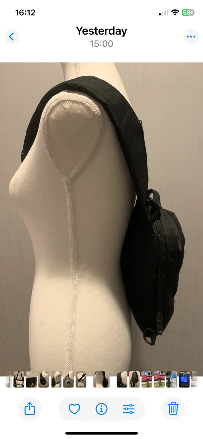 🚨 Students! Sling Bag w/USB Port & Anti Theft - Unisex - photo 5