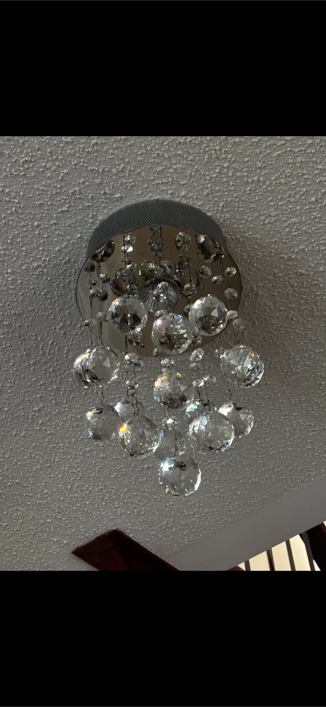 Crystal Chandelier Ceiling Light Fixture