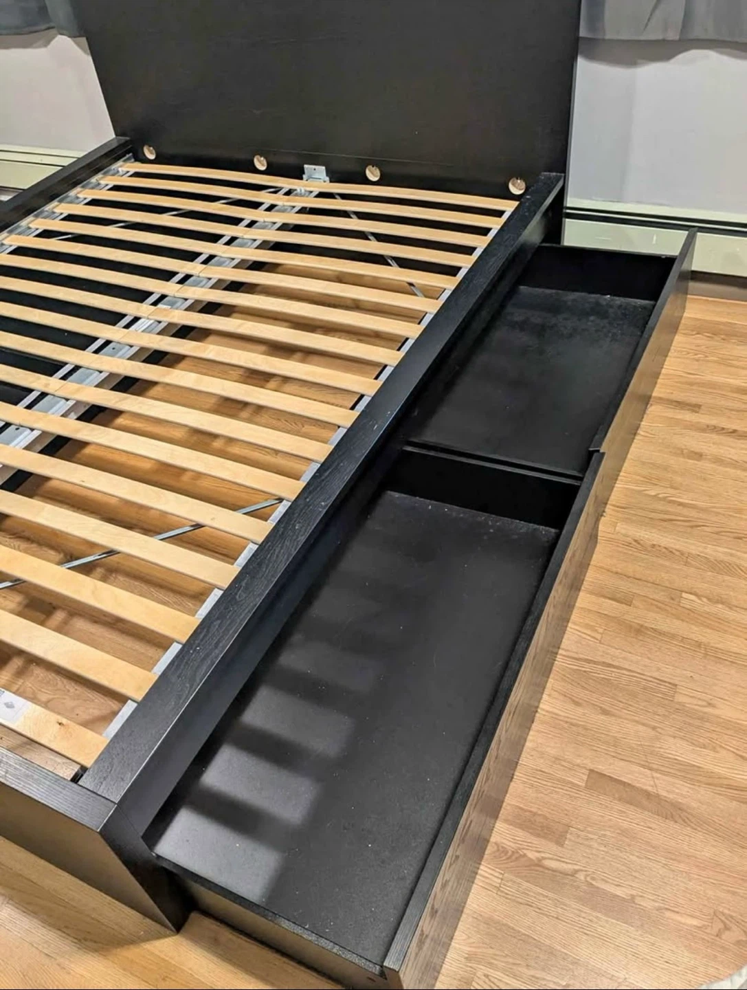 IKEA MALM Queen bed with 4 drawers - photo 3