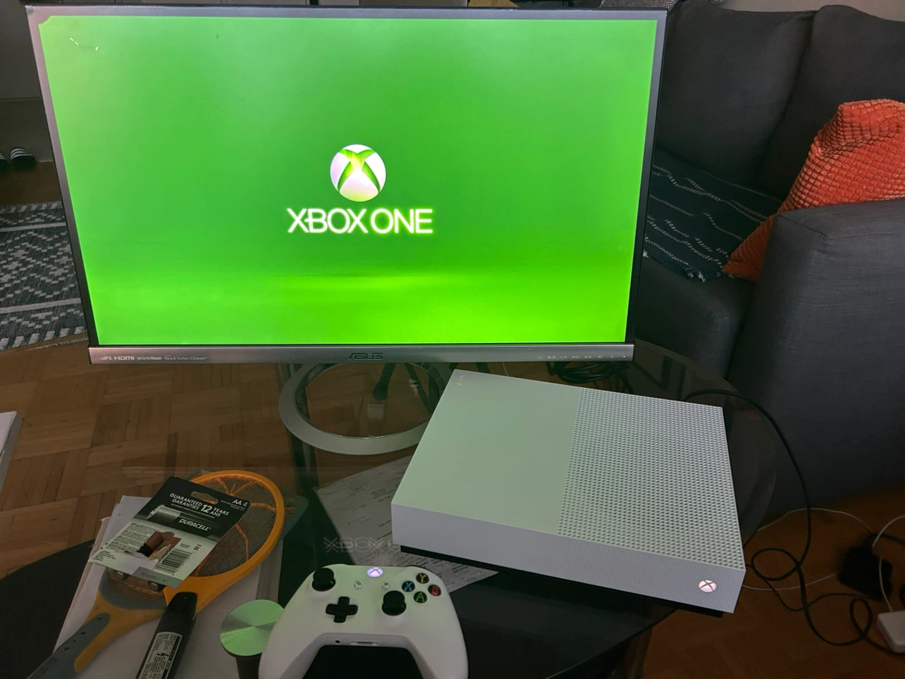 Xbox One S Console with Controller - photo 2