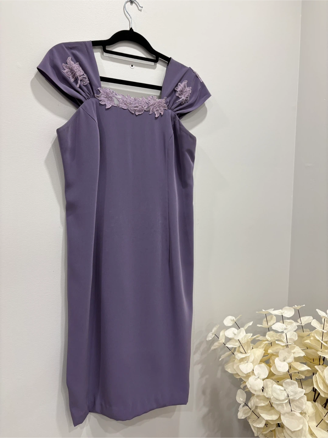 M. & M. Redo Womens Dress with Bolero Jacket Purple Size 12 - photo 2