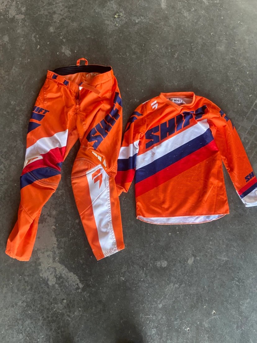 Shift MX Orange Jersey and Pants Set Size 26