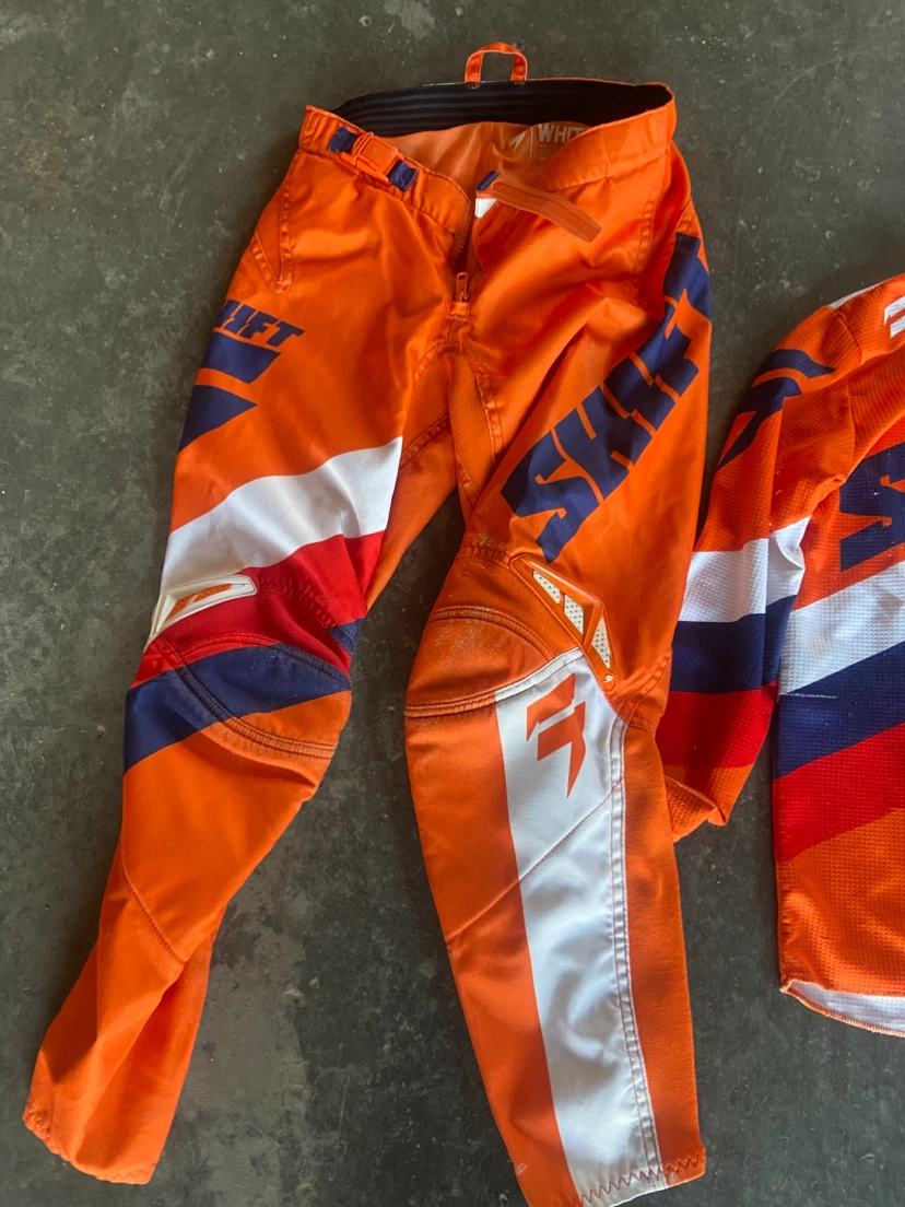 Shift MX Orange Jersey and Pants Set Size 26 - photo 3