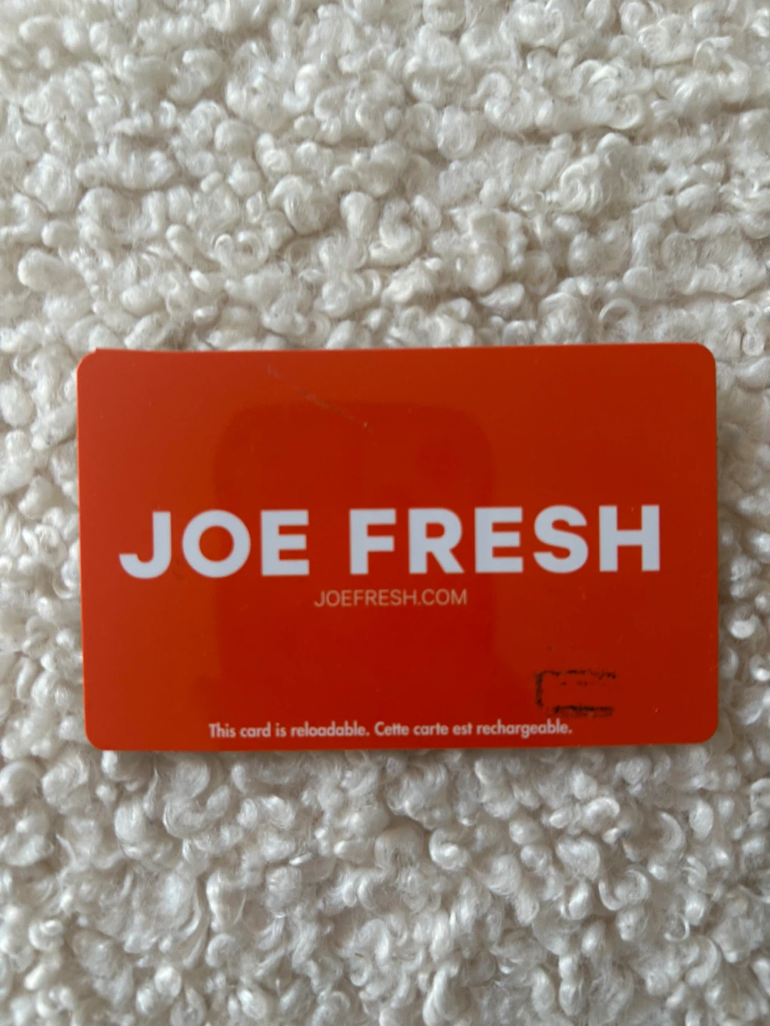 Joe Fresh Gift Card- $200