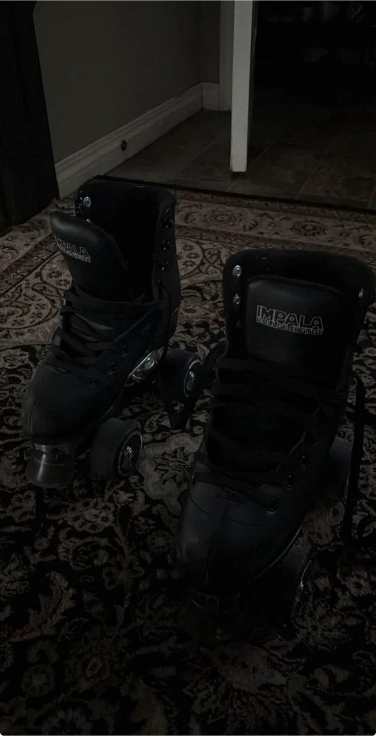Impala Black Roller Skates