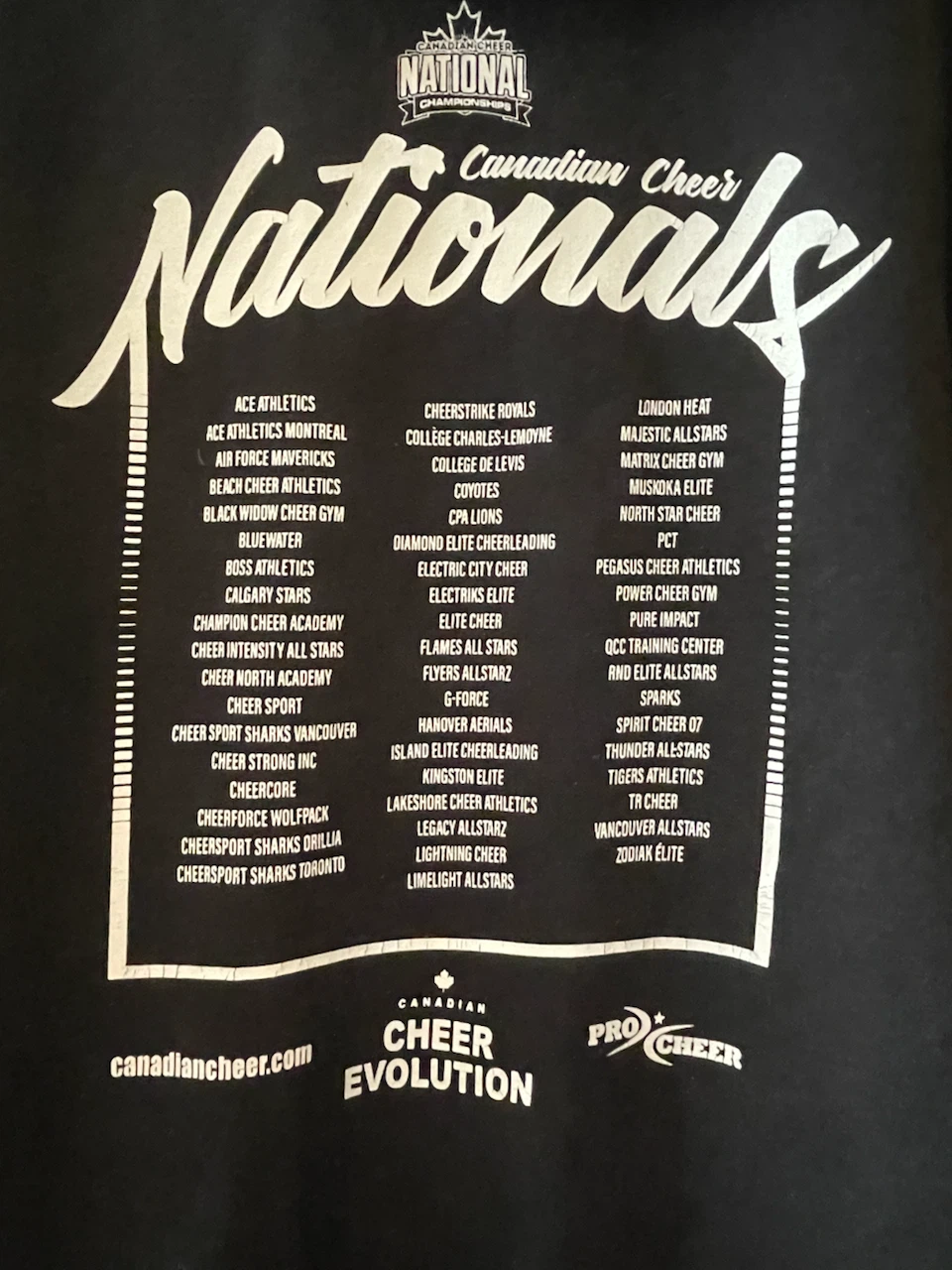 ATC Canadian National Cheerleading Championships Hoodie - photo 4