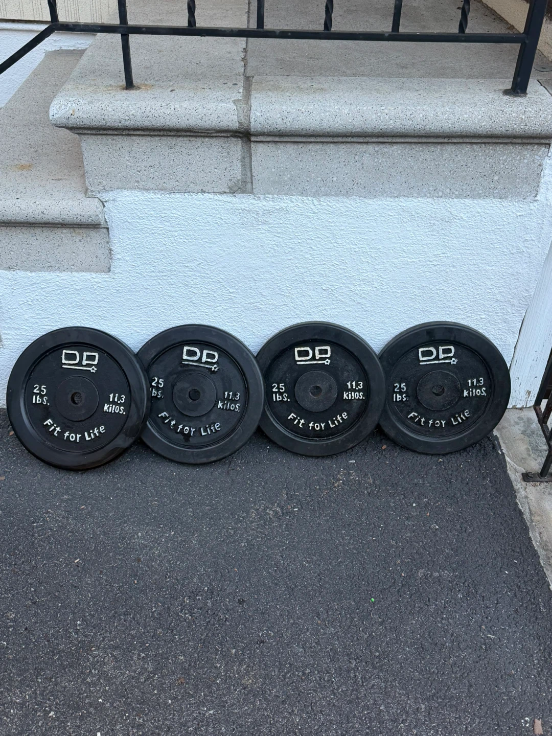 DD Fitness Barbell with Weight Plates