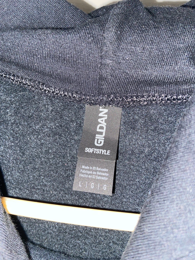 Gildan Heavy Blend Black Hoodie - photo 2