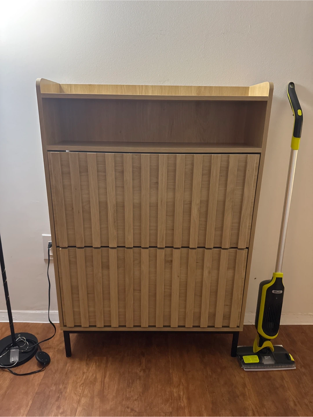 Move out sale! - Wooden Shoe Cabinet with 2 Drawers