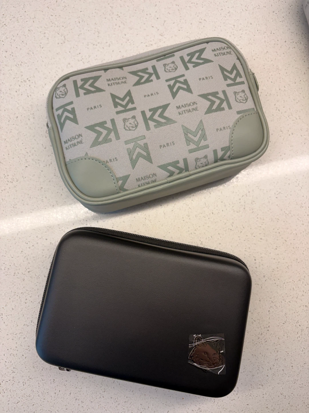 Maison Kitsuné for EVA AIR Amenity Kit/ Cross body bag