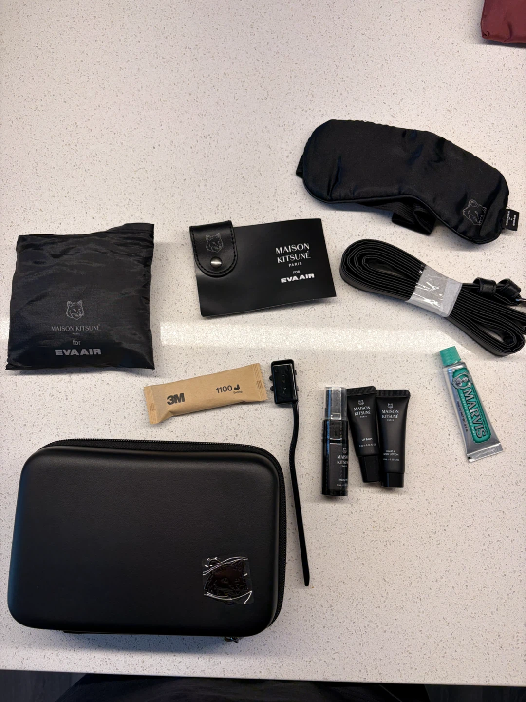 Maison Kitsuné for EVA AIR Amenity Kit/ Cross body bag - photo 2